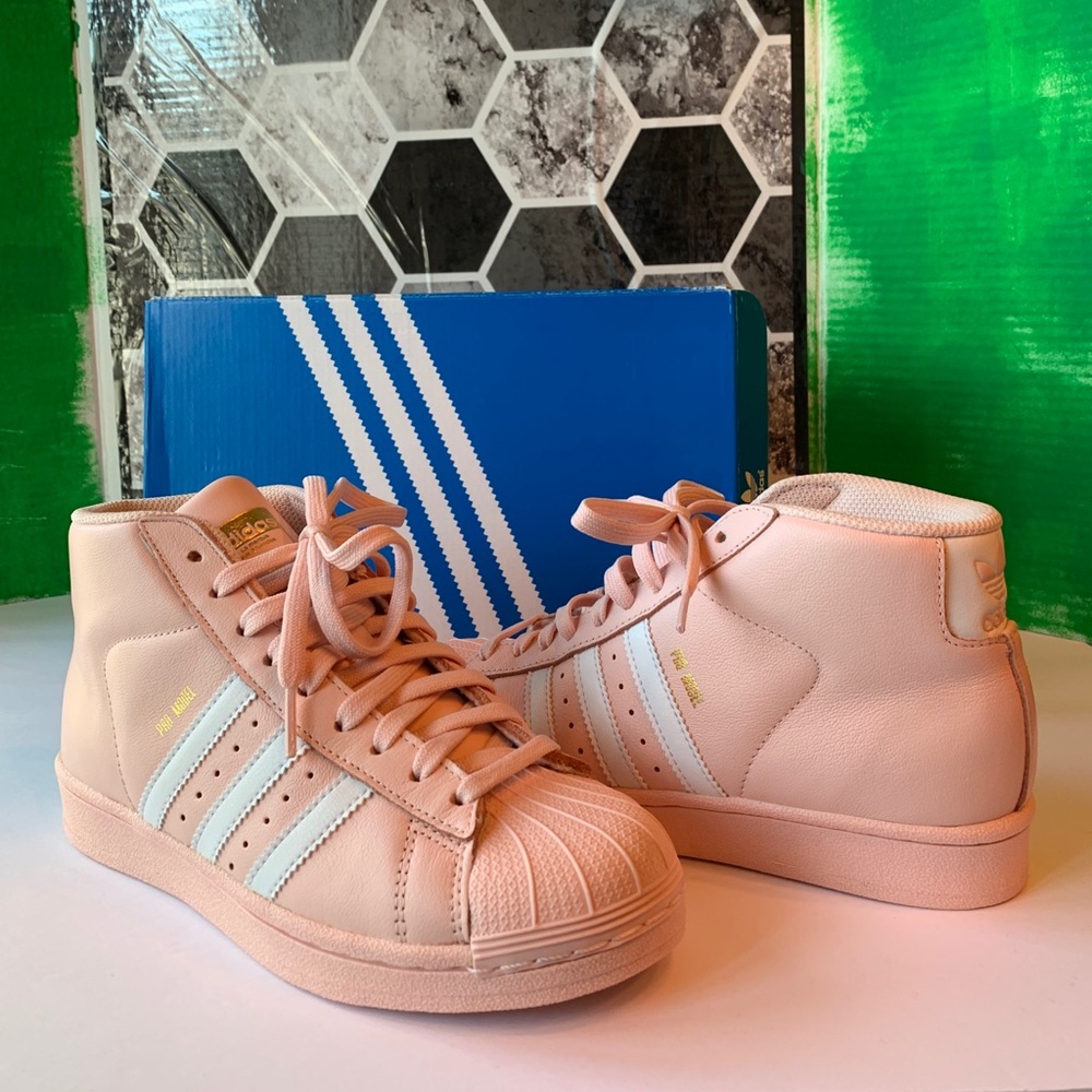 Adidas Pro Model J Ice Pink/White-Gold Metallic CQ0621